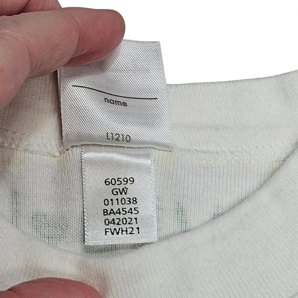 Hanna Andersson Kids Pajamas Set Long Sleeve US 5 Rainbow Loved Organic Cotton‎
